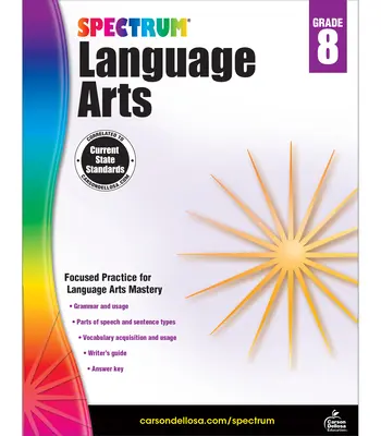 Spektrum Language Arts, 8. ročník - Spectrum Language Arts, Grade 8