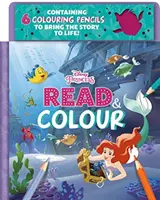 Disneyho princezná Ariel: Čítaj a vyfarbuj - Disney Princess Ariel: Read & Colour