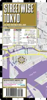 Streetwise Tokyo Map - Laminovaná mapa centra mesta Tokio, Japonsko - Streetwise Tokyo Map - Laminated City Center Street Map of Tokyo, Japan