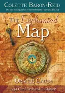 Zakliate veštecké karty The Enchanted Map: Mapová mapa: balíček 54 kariet a sprievodca - The Enchanted Map Oracle Cards: A 54-Card Deck and Guidebook