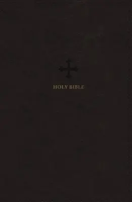 Nrsv, Katolícka Biblia, štandardná osobná veľkosť, kožená mäkká, čierna, pohodlná tlač: Svätá Biblia, čierna farba, čierna farba, čierna farba, čierna farba. - Nrsv, Catholic Bible, Standard Personal Size, Leathersoft, Black, Comfort Print: Holy Bible
