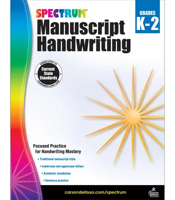 Spektrum Rukopis, ročníky K - 2 - Spectrum Manuscript Handwriting, Grades K - 2
