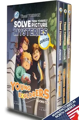 Timmi Tobbson Mladí bádatelia Sada 3 kníh - Timmi Tobbson Young Explorers 3 Book Set