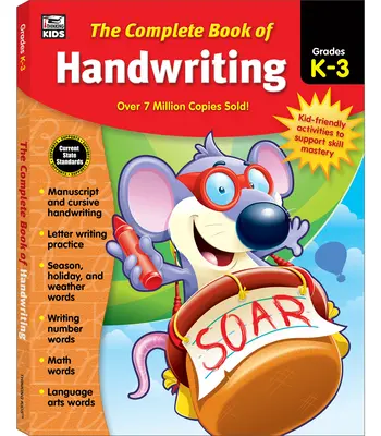 Kompletná kniha ručného písania, ročníky K - 3 - The Complete Book of Handwriting, Grades K - 3