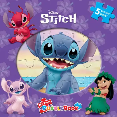 Disney Stitch Moja prvá kniha puzzle - Disney Stitch My First Puzzle Book