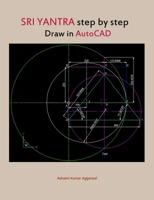 Srí Jantra krok za krokom v programe AutoCAD - Sri Yantra step by step draw in AutoCAD