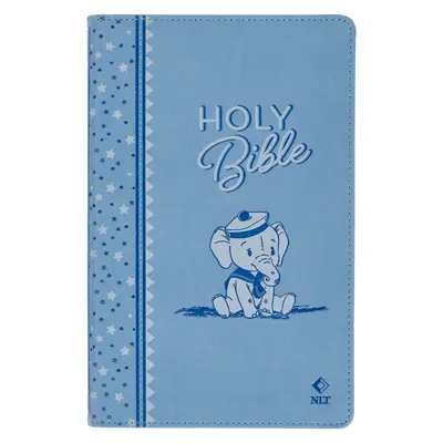 Svätá Biblia NLT Keepsake pre chlapcov na krst, New Living Translation, modrá - NLT Keepsake Holy Bible for Baby Boys Baptism Easter, New Living Translation, Blue