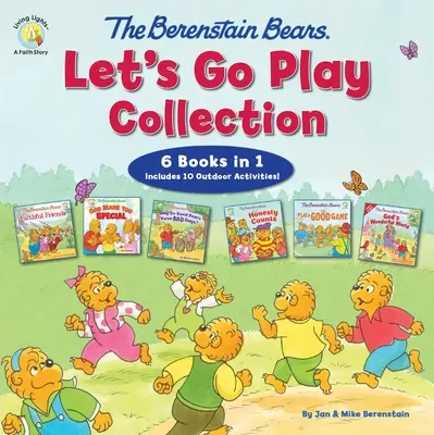Kolekcia Medvedíci Berenstainovci ideme sa hrať: Bersenbainova kolekcia: 6 kníh v 1 - The Berenstain Bears Let's Go Play Collection: 6 Books in 1