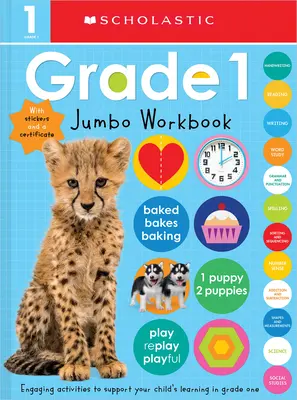 Pracovný zošit Jumbo pre prvý ročník: Scholastic Early Learners - First Grade Jumbo Workbook: Scholastic Early Learners