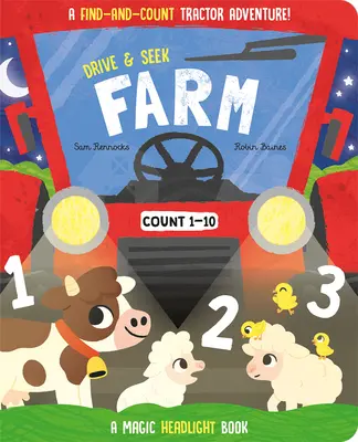 Jazdi a hľadaj farmu - čarovné dobrodružstvo Nájdi a spočítaj - Drive & Seek Farm - A Magic Find & Count Adventure
