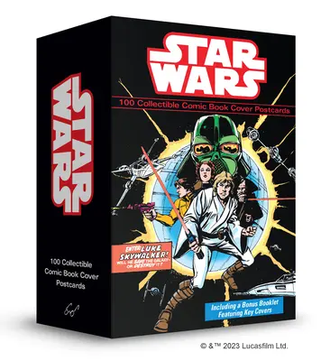 Star Wars: 100 zberateľských pohľadníc s obálkami komiksov - Star Wars: 100 Collectible Comic Book Cover Postcards