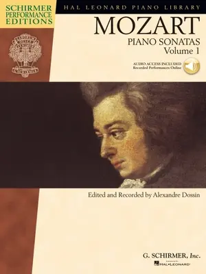 Klavírne sonáty, 1. zväzok - Schirmer Performance Editions Book/Online Audio - Piano Sonatas, Volume 1 - Schirmer Performance Editions Book/Online Audio