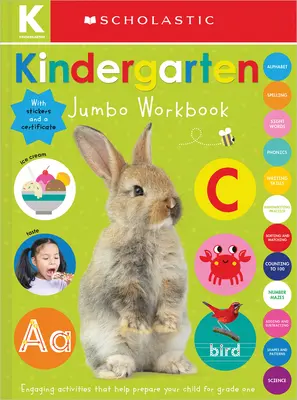 Pracovný zošit pre materské školy Jumbo: Scholastic Early Learners - Kindergarten Jumbo Workbook: Scholastic Early Learners