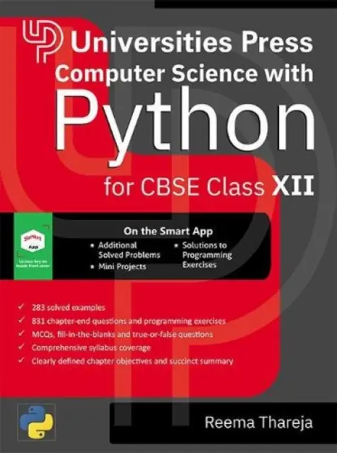 Informatika s Pythonom pre Cbse triedu XII - Computer Science with Python for Cbse Class XII
