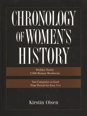 Chronológia dejín žien - Chronology of Women's History