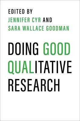 Robiť dobrý kvalitatívny výskum - Doing Good Qualitative Research