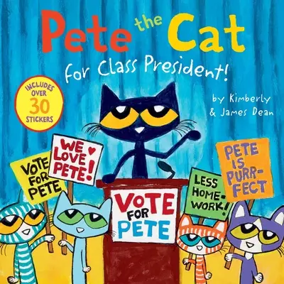 Kocúr Pete za predsedu triedy! - Pete the Cat for Class President!