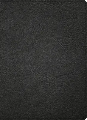 KJV jednoslúpcová Biblia so širokými okrajmi, Holman Handcrafted Collection, čierna prémiová kozia koža - KJV Single-Column Wide-Margin Bible, Holman Handcrafted Collection, Black Premium Goatskin