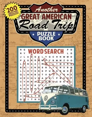Ďalšia veľká kniha o cestovaní po Amerike - Another Great American Road Trip Puzzle Book