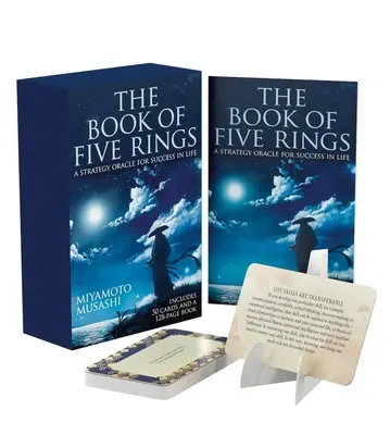 Kniha piatich prsteňov Kniha a kartový balíček: Obsahuje 50 kariet a 128-stranovú knihu - The Book of Five Rings Book & Card Deck: A Strategy Oracle for Success in Life: Includes 50 Cards and a 128-Page Book