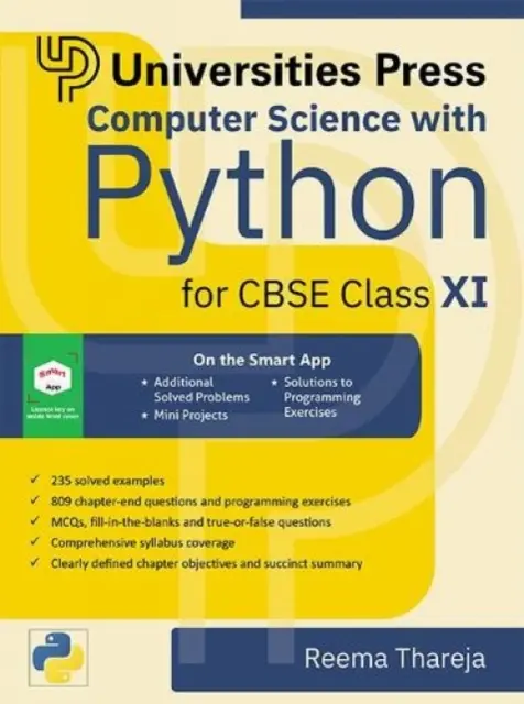 Informatika s Pythonom pre Cbse triedu XI - Computer Science with Python for Cbse Class XI