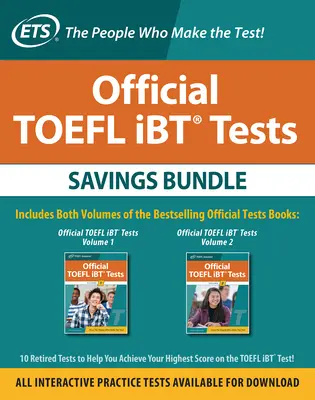Oficiálne testy TOEFL IBT Savings Bundle, tretie vydanie - Official TOEFL IBT Tests Savings Bundle, Third Edition