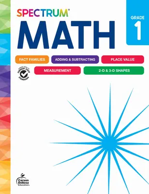 Pracovný zošit matematiky Spektrum, 1. ročník - Spectrum Math Workbook, Grade 1