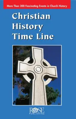 Časová os kresťanských dejín - Christian History Time Line Pamphlet