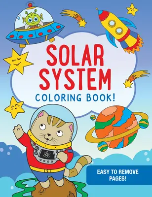 Omaľovánky slnečnej sústavy - Solar System Coloring Book
