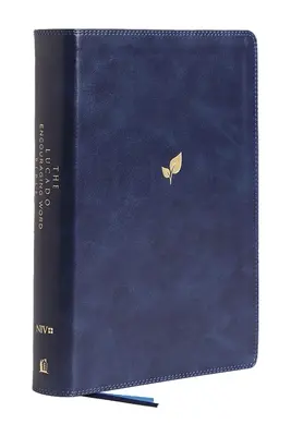 Niv, Lucado Encouraging Word Bible, Blue, Leathersoft, Comfort Print: Svätá Biblia, nová medzinárodná verzia - Niv, Lucado Encouraging Word Bible, Blue, Leathersoft, Comfort Print: Holy Bible, New International Version