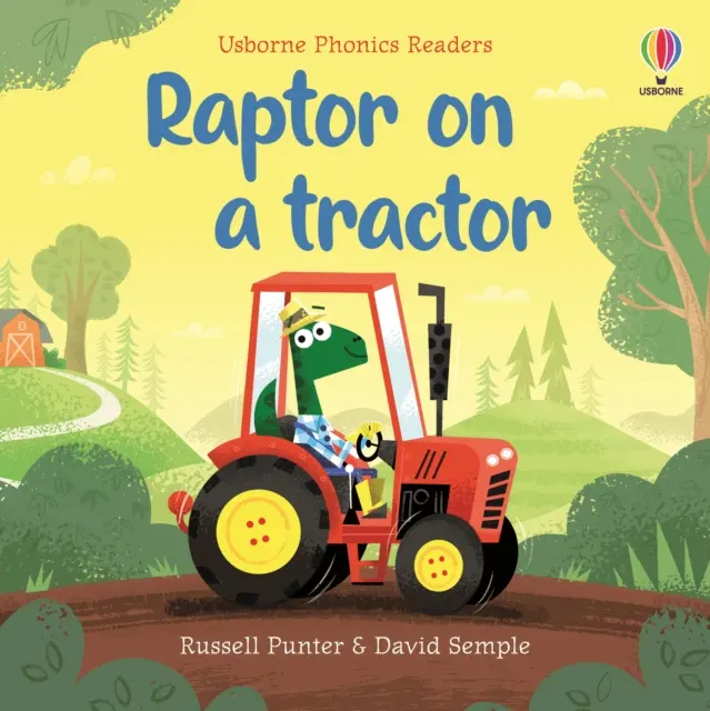Dravec na traktore - Raptor on a tractor