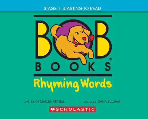 Bob Books - Rýmujúce sa slová v tvrdej väzbe Bind-Up Phonics, od 4 rokov, materská škola - Bob Books - Rhyming Words Hardcover Bind-Up Phonics, Ages 4 and Up, Kindergarten