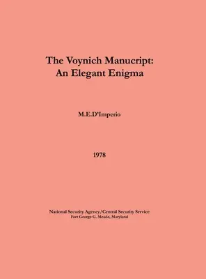 Voynichov rukopis - elegantná hádanka - The Voynich Manuscript - An Elegant Enigma