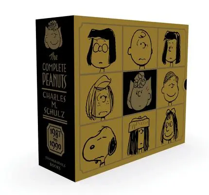 The Complete Peanuts 1987-1990 (Kompletný zborník o orieškoch 1987-1990): Dárková sada - tvrdá väzba - The Complete Peanuts 1987-1990: Gift Box Set - Hardcover
