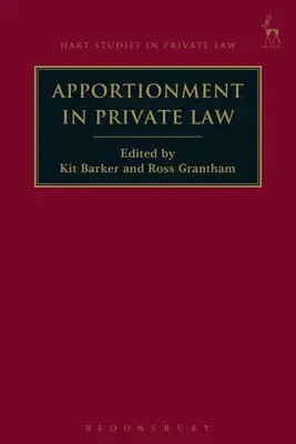 Rozdelenie v súkromnom práve - Apportionment in Private Law