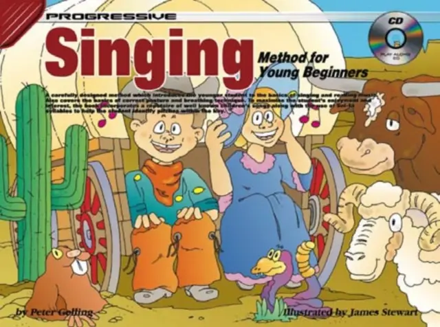 Progresívna metóda spevu pre mladých začiatočníkov - Progressive Singing Method for Young Beginners