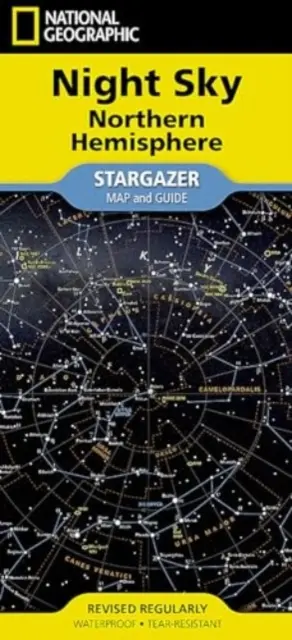 National Geographic Nočná obloha - mapa severnej pologule - National Geographic Night Sky - Northern Hemisphere Map