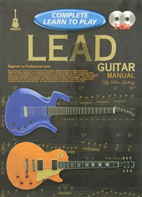 Progresívna kompletná učebnica hry na sólovú gitaru - Progressive Complete Learn To Play Lead Guitar