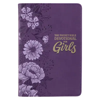 Vrecková biblická pobožnosť pre dievčatá z umelej kože - Pocket Bible Devotional for Girls Faux Leather