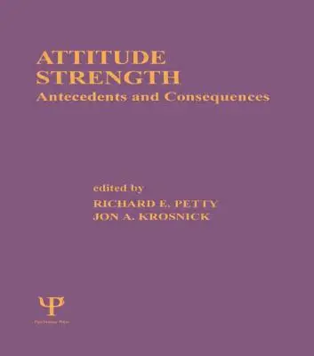 Sila postoja: Predpoklady a dôsledky - Attitude Strength: Antecedents and Consequences