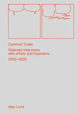 Spoločné tóny: Vybrané rozhovory s umelcami a hudobníkmi 1995-2020 - Common Tones: Selected Interviews with Artists and Musicians 1995-2020