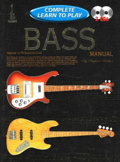 Progresívna príručka kompletnej výučby hry na basgitaru - Progressive Complete Learn To Play Bass Manual