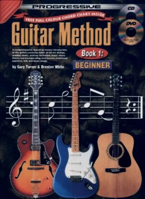 Progresívna gitarová metóda - kniha 1 - Progressive Guitar Method - Book 1