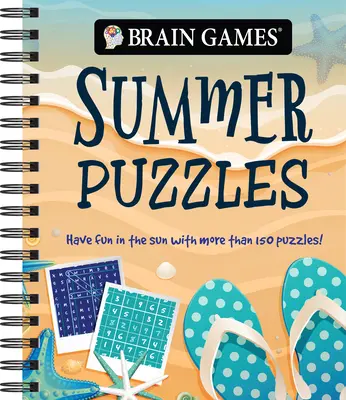 Hry na mozog - letné hádanky (č. 4): Zabavte sa na slnku s viac ako 150 hádankami! Zväzok 4 - Brain Games - Summer Puzzles (#4): Have Fun in the Sun with More Than 150 Puzzles! Volume 4