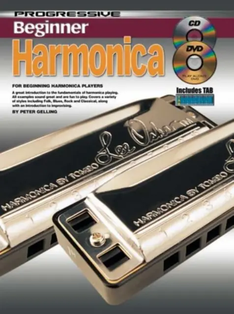 Progresívna harmonika pre začiatočníkov - Progressive Beginner Harmonica