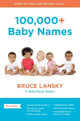 100,000+ Baby Names: Najužitočnejšia, najkompletnejšia a najaktuálnejšia kniha o menách - 100,000+ Baby Names: The Most Helpful, Complete, and Up-To-Date Name Book