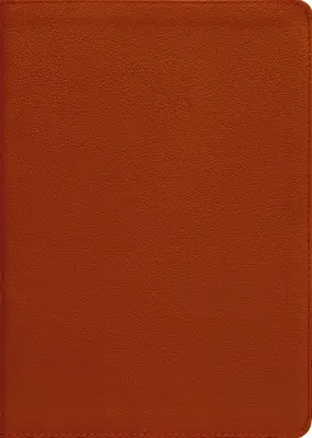 Esv, Thompsonova Biblia s reťazovým odkazom, pravá koža, teľacia koža, hnedá farba, červené písmená, index na palec - Esv, Thompson Chain-Reference Bible, Genuine Leather, Calfskin, Tan, Red Letter, Thumb Indexed