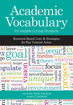 Akademická slovná zásoba pre stredoškolákov: Zoznamy a stratégie pre kľúčové obsahové oblasti založené na výskume - Academic Vocabulary for Middle School Students: Research-Based Lists and Strategies for Key Content Areas