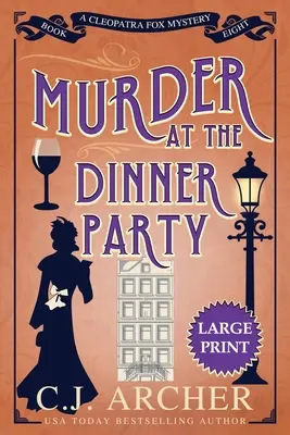 Vražda na večeri: Veľká tlač - Murder at the Dinner Party: Large Print