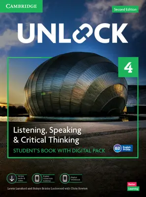 Unlock Level 4 Listening, Speaking and Critical Thinking Student's Book with Digital Pack [s elektronickou knihou] - Unlock Level 4 Listening, Speaking and Critical Thinking Student's Book with Digital Pack [With eBook]